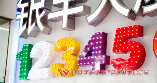 LED沖孔發光字5
